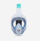 Полнолицевая Детская Маска Subea Easybreath Freetalk XS (от 4 до 10 лет) для Плавания, Ныряния, Снорклинга Синий - изображение 3