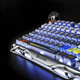 Клавіатура GRAVASTAR Mercury K1 Pro із комбінованим підключенням - Interstellar Silver - зображення 3