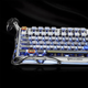 Клавіатура GRAVASTAR Mercury K1 Pro із комбінованим підключенням - Interstellar Silver - зображення 6