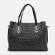 Женская кожаная сумка Ricco Grande K1586bl-black 4989888 - изображение 3