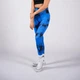 Леггинсы женские спортивные с пуш-ап Tie Dye 18709 L синий мрамор 5031213 - изображение 1