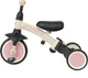 Велосипед-беговел Qplay Stager 3 в 1 с ручкой Beige-Pink (T80STAGERBeigePink) - изображение 4