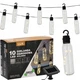Декоративная садовая гирлянда на солнечной батарее 3,8 м 10 LED GardenLine SOL3668 цвет теплый-белый - изображение 4