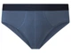 Трусы слипы однотонные для мужчины Livergy LYCRA® 434553 L Синий - изображение 1