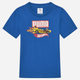 Дитяча футболка для хлопчика Puma x Hot Wheels Graphic Tee 63006958 116 см Синя (4067983567186) - зображення 1