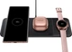Бездротовий зарядний пристрій Samsung Wireless Charger Trio (Phone + Galaxy Watch + Galaxy Buds) (EP-P6300TBRGRU) Black - изображение 1