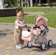 Кукольная коляска Carrello Unico 9346 Pink - изображение 5