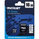 Карта памяти micro-SDHC16Gb Patriot LX Series Class10 UHS-1 + adapter SD (58795) - зображення 1
