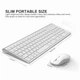 Бездротова клавіатура та миша JOYACCESS USB із цифровою клавіатурою, сумісна з iMac Mac, ноутбук, планшет, комп’ютер Windows - изображение 4