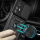 Чехол Fiji Camera Defence для Xiaomi 12 Lite бампер с защитой камеры и подставкой Black - изображение 4