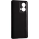 Чехол Fiji Full Soft Premium для Motorola G85 противоударный бампер с микрофиброй Black - изображение 4