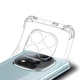 Чехол Fiji Proof для Xiaomi Redmi Note 14 Pro Plus 5G прозрачный бампер с усиленными бортами Transparent - изображение 2