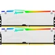 Модуль пам'яті для комп'ютера DDR5 64GB (2x32GB) 5600 MHz Beast White RGB Kingston Fury (ex.HyperX) - изображение 2