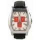 Наручные часы Seculus 4469.1.816 ss case, wht w/red eyes dial, blk strap - изображение 1