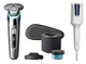 Электробритва PHILIPS S9975/55 серии 9000 + Стайлер PHILIPS BHB968/00 WavePro серии 9000 (комплект) - изображение 1