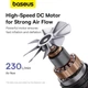 Портативний насос для матраців Baseus PocketGo Portable Air Pump Stellar, White - зображення 6