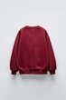 Світшот для дівчинки Zara 164 розмір бордовий 5350705681 - зображення 3