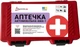 Аптечка медицинская автомобильная Poputchik (АМА-1) согласно ДСТУ 3961-2000 пластиковый футляр (02-076-П) - изображение 1