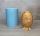Силиконовая форма для свечей Яйцо пасхальное с розами - изображение 1