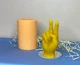 Силиконовая форма для свечей РУКА Мир - изображение 1