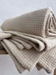 Покрывало ZEINTEX Wheat хлопковое бежевое 140х200 см - изображение 6