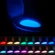 LED подсветка для унитаза с датчиком движения Light Bowl 8 цветов ночник для туалета RGB - изображение 7