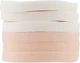 Спонж CS058WB для макияжа 6в1 круг, белый + бежевый - Cosmo Shop Sponge 6шт (1047125-27070003) - изображение 2