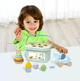 Деревянный развивающий набор 3в1 Tooky Toy: Каталка-слонёнок, Сортер с фигурами, Пирамидка-неваляшка - изображение 7