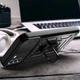 Протиударний чохол Armor Ring + захиcт камери для Samsung Galaxy S21 FE case Simon S21FE чорний - зображення 7