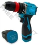 Аккумуляторный шуруповерт Kraissmann 103 S-ABS-BL 16.8/45 Nm (бесщеточный, быстросъемный DFR-патрон, 2 аккумулятора, зарядное устройство, кейс) - изображение 2