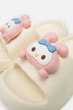 Шльопанці пляжні для дівчинки 24/25 колір молочний YUKI ЦБ-00267983 - зображення 4