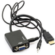Адаптер HDMI-VGA перехідник для під'єднання з VGA-входом - зображення 6