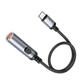 Запальничка прикурювач Hoco mini cigarette lighter (Type-C, 30cm). Black - зображення 1