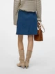Юбка джинсовая мини осенняя прямая женская Vero Moda 10325487-60869 S Синяя (5715675988052) - изображение 2