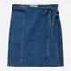 Юбка джинсовая мини осенняя прямая женская Vero Moda 10325487-60869 S Синяя (5715675988052) - изображение 6