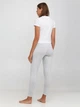 Леггинсы для сна H&M S светло серый меланж 270292065102 - изображение 2