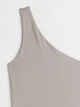 Боді H&M L сіро-бежевий 24021073177 - зображення 2