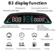 Бортовий комп'ютер OBD2 HUD B3 - зображення 3