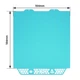 Двостороння пластина CryoGrip Pro Glacier (Cool Plate) для 3D-принтера A1 mini Bambu Lab LA0261 18,4 х 18,4 см Бірюзовий - изображение 2