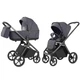 Візок універсальний 2 в 1 Carrello Vector CRL-6551 Ultimate Grey - зображення 1