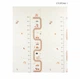 Детский развивающий двухсторонний складной термоковрик POPPET Веселая улица и Чудо-цифры, 150х180x1см + сумка (PP035-150). Термо коврик водонепроницаемый, шумопоглощающий - изображение 2