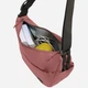Спортивная сумка хобо женская большая Jack Wolfskin Paraiso A64023-J0127 Розовая (4064886444323) - изображение 8