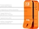 Ліхтар Olight Oclip Orange (23704498) - зображення 12