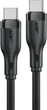Кабель Acefast C8-03 USB-C to USB-C charging data cable Black (6974316282716) - изображение 1