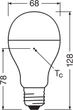 Светодиодная лампа OSRAM LED A150 19W 2452Lm 2700K E27 (4058075245976) - изображение 6