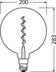 Светодиодная лампа OSRAM Filament Vintage 1906Big Globe 4W140Lm 1800K E27 (4058075269927) - изображение 7