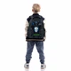 Рюкзак школьный полукаркасный GoPack Education Warrior GO25-165M-6 38x28x13 серый - изображение 10