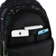 Рюкзак шкільний GoPack Teens GO25-162M-6 40.5x28.5x17.5 чорний - зображення 8