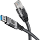 Кабель Techly USB Type-A to RJ-45 1 м (8059018369656) - зображення 2