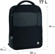 Рюкзак GoPack Education Teens 41x30x10 см 17 л Чорний (GO25-153L) - зображення 2